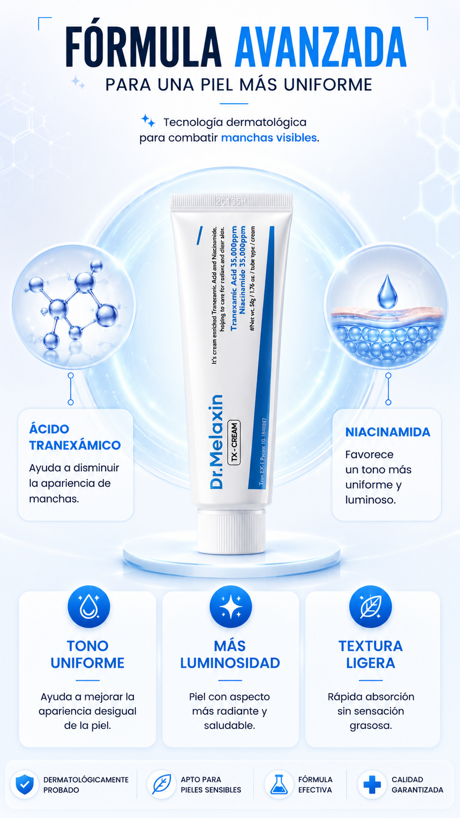 DR MELAXIN TX CREAM + OBSEQUIO